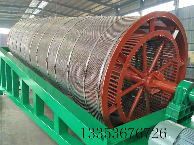大型​滚筒筛可以精细处理100目以下的物料