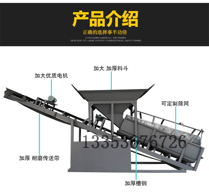 滚筒筛由哪些零件组成呢 滚筒筛由哪些零件组成呢
